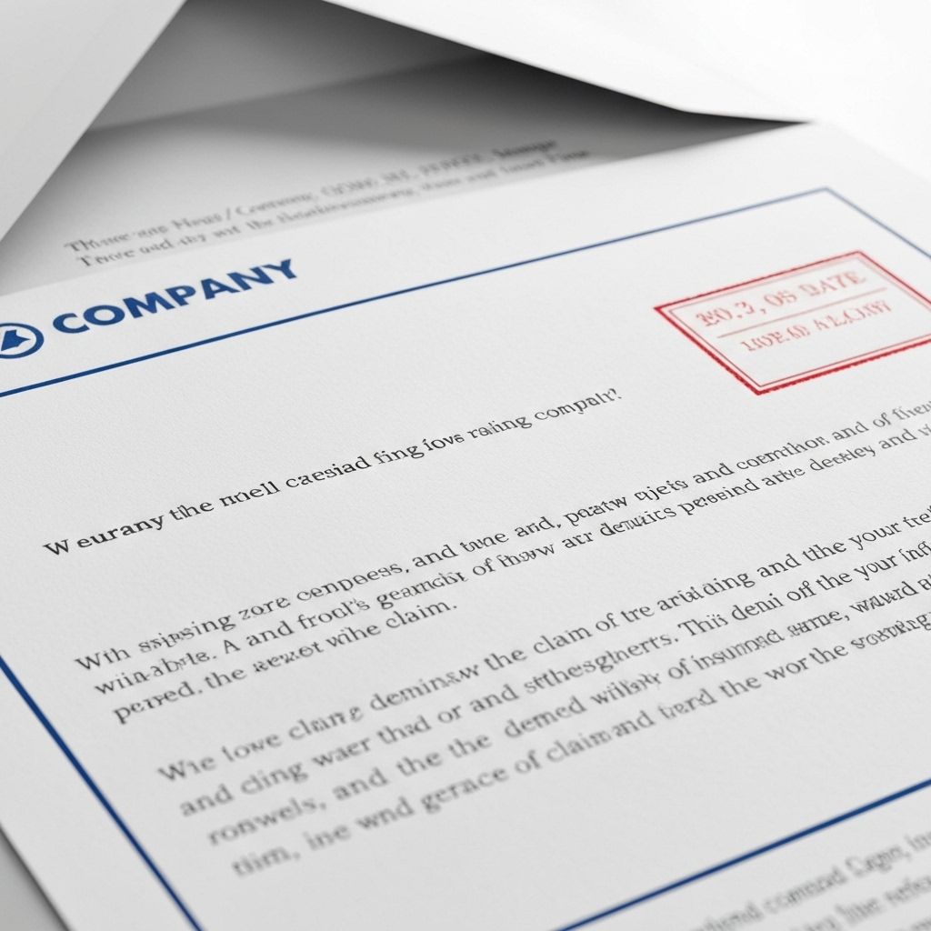 What to Do When Your Insurance Claim is Denied
